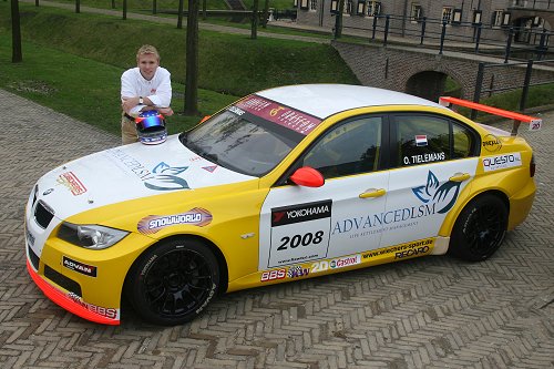 Olivier Tielemans in 2008 met BMW in FIA WTCC